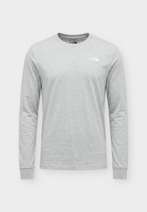 The North Face, EVOLUTION SIMPLE DOME REGULAR LONG SLEEVE TEE - T-shirt à manches longues - pale grey heather