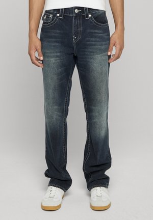 RICKY FLAP WARPED INSEAM - Vaqueros rectos - grey