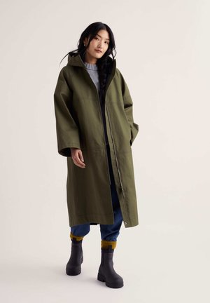 Seasalt Cornwall, SEASALT CORNWALL CLEAR WATERS COAT - Veste imperméable - green - olive