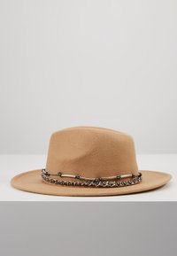 Uncommon Souls - FEDORA UNISEX - Hatt - taupe - 4