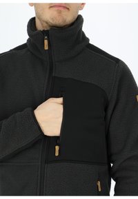 Swedemount NORDKAP PILE  - Fleecejas - dk charcoal black