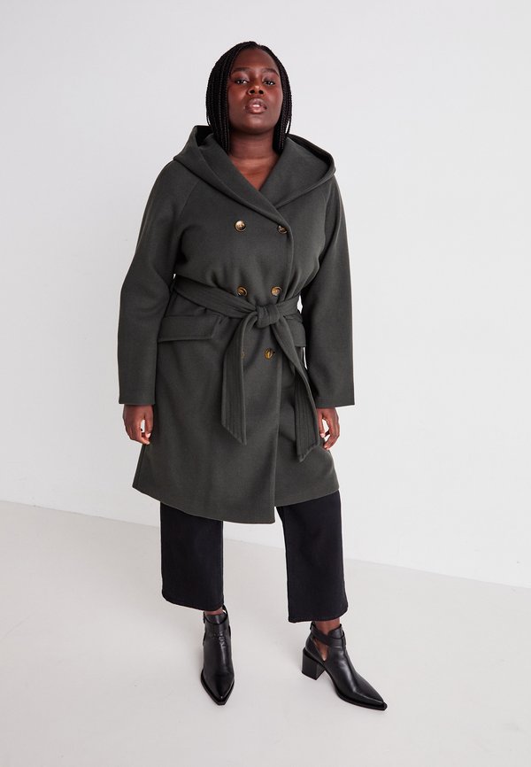 VMCFORTUNECILLE LONG COAT - Classic coat - peat