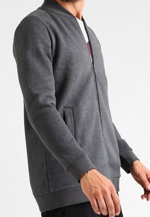 Sweater met rits - grey