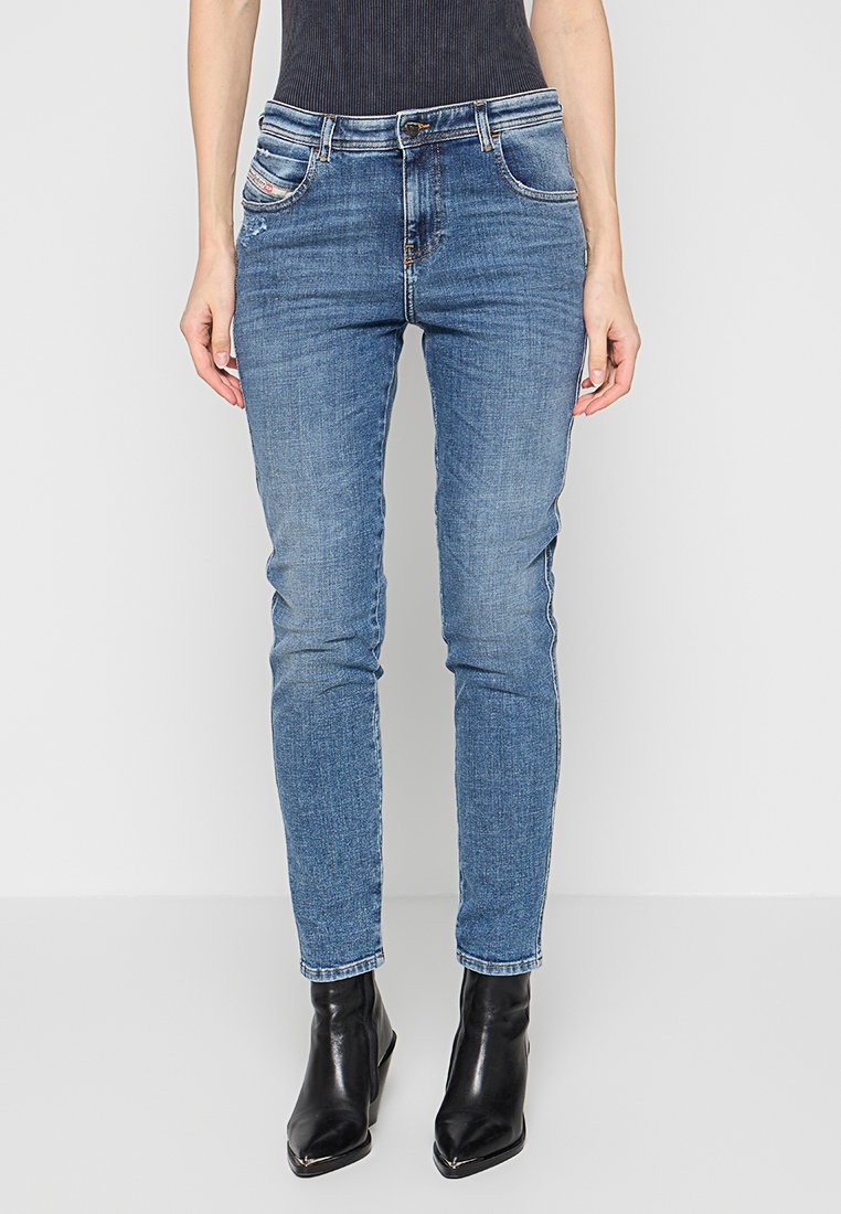 Diesel Jeans Skinny Fit blauw denim/bluedenim