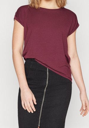 T-shirt basic - bordeaux