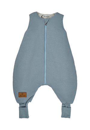 Nachtwäsche Schlafsack - dunkelblau meliert