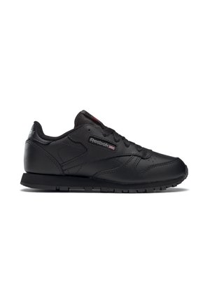 Reebok Classic CLASSIC LEATHER TRAINERS czarny