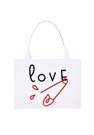 LOVEBROD PRINT - Cabas - white