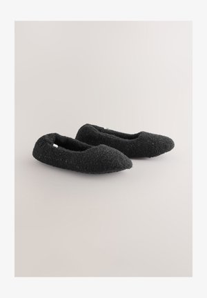 Next Összehajtható balerinacipők - black sparkle