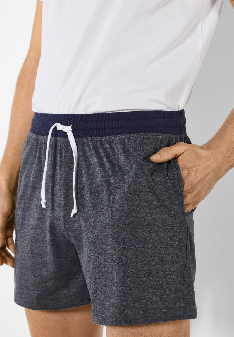 H.I.S - Pyjama bottoms - blau meliert, Enlarge