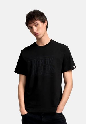 KURZARM - T-shirt con stampa - schwarz