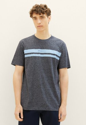 T-shirt con stampa - sky captain blue non solid