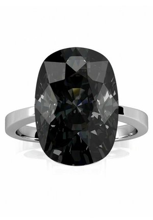 CLASSIC - Ring - couleur argentée noir