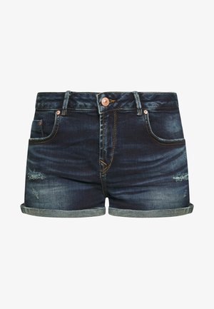 LTB JUDIE - Džinsiniai šortai - dark blue denim