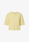 PCSILLY O-NECK - Kardigán - pale banana