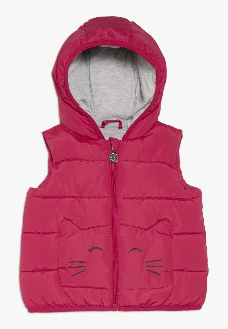 OVS BABY GILET KANGAROO POCKET - Weste - barbados cherry