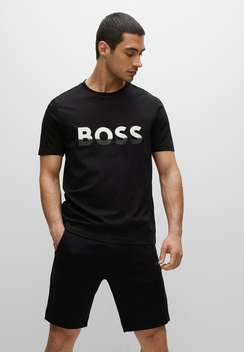 Boss Short Sleeves Tee-Shirt - Black main image 1