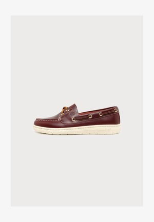 Timberland, PIER BOAT SHOE - Scarpe da barca - burgundy