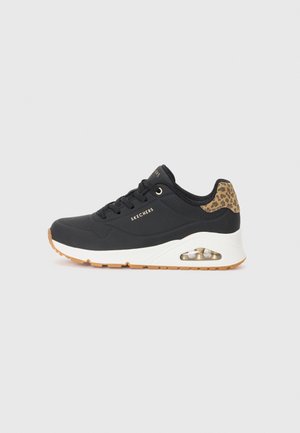 UNO - Sneakers - black/leopard