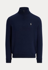 PERFORMANCE QUARTER-ZIP SWEATER - Pulover - refined navy