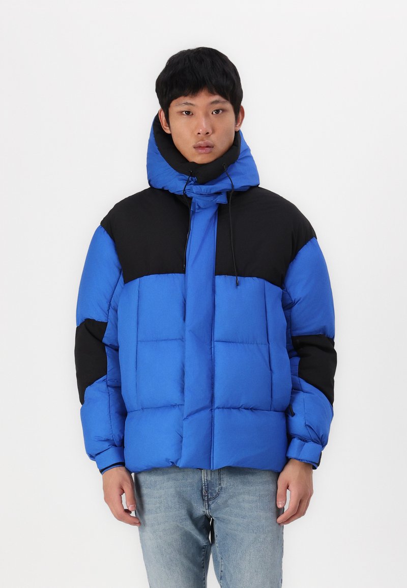 Jack & Jones JCOURBAN PUFFER - Vinterjakker - lapis blue\black