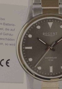Regent Montre - silberfarben und goldfarben