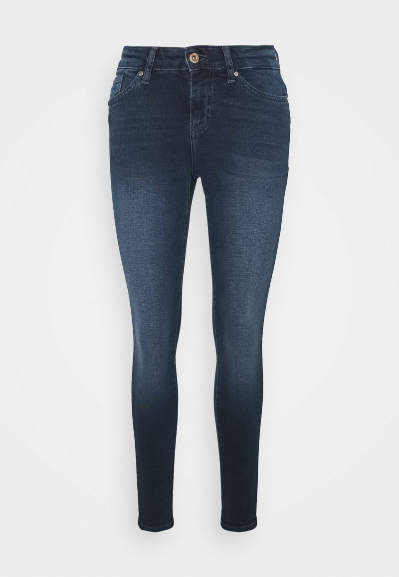 Only Jeans Skinny Fit zwartblauw denim