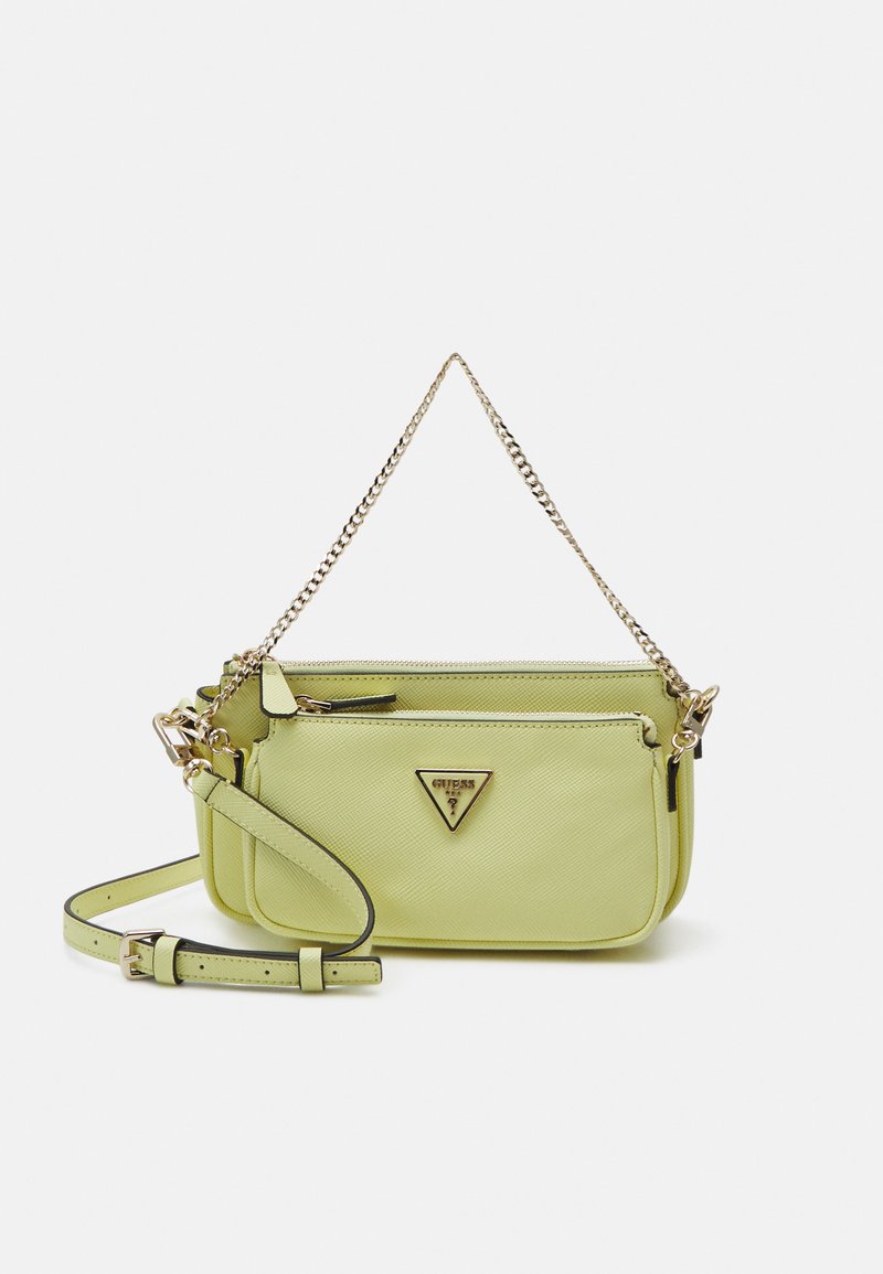 Guess - NOELLE POUCH CROSSBODY - Handtas - pale yellow, Vergroten