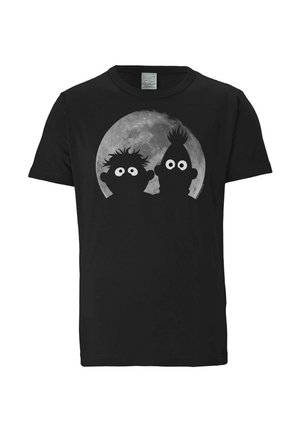 LOGOSHIRT SESAMSTRASSE - ERNIE BERT - T-Shirt print - schwarz
