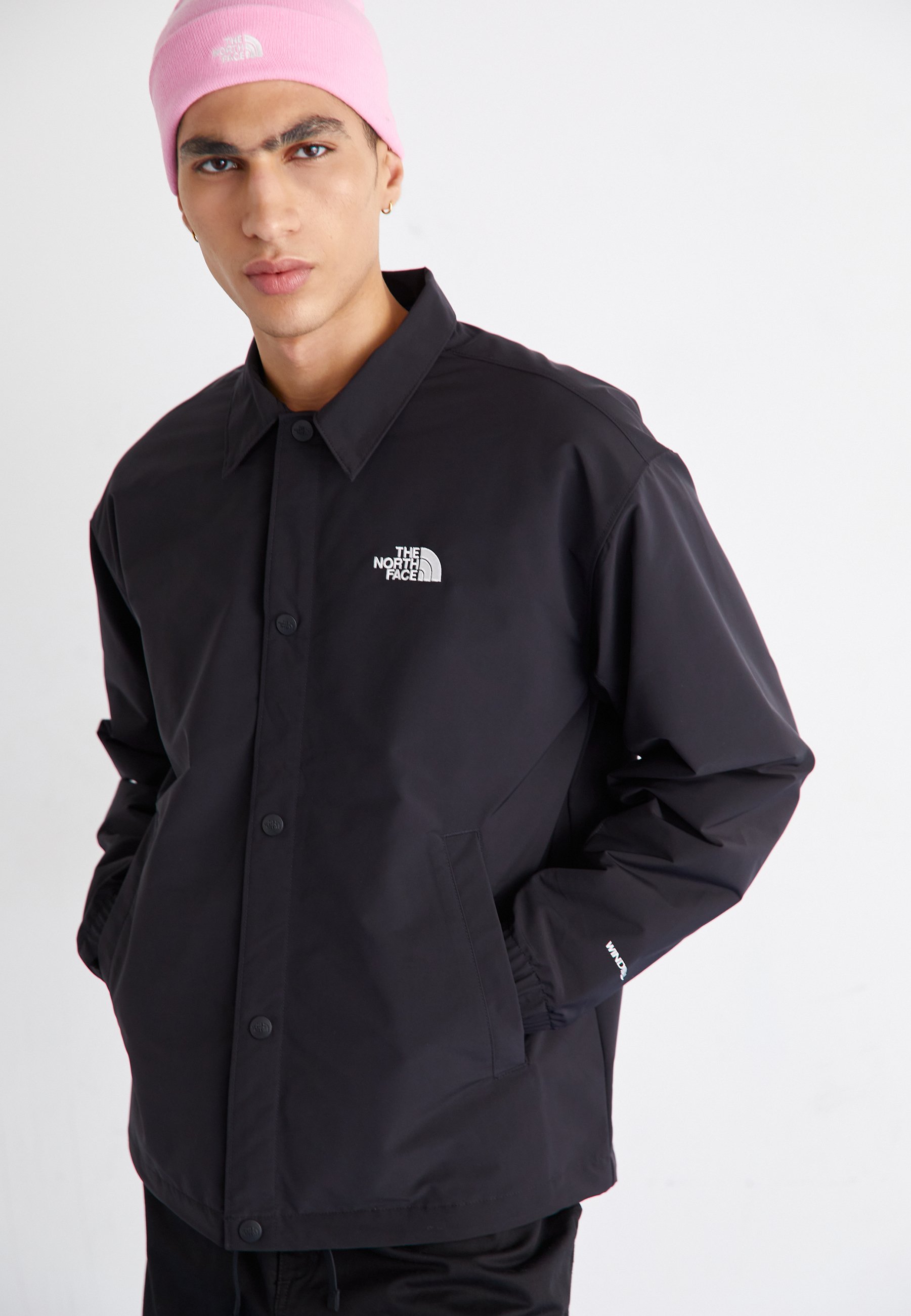 The North Face EASY WIND COACHES - Windbreaker - black - Zalando.co.uk 