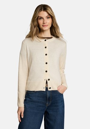 TOM TAILOR, Cardigan - whisper offwhite melange