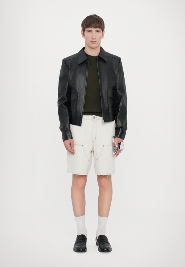 SPORTS JACKET - Leather jacket3