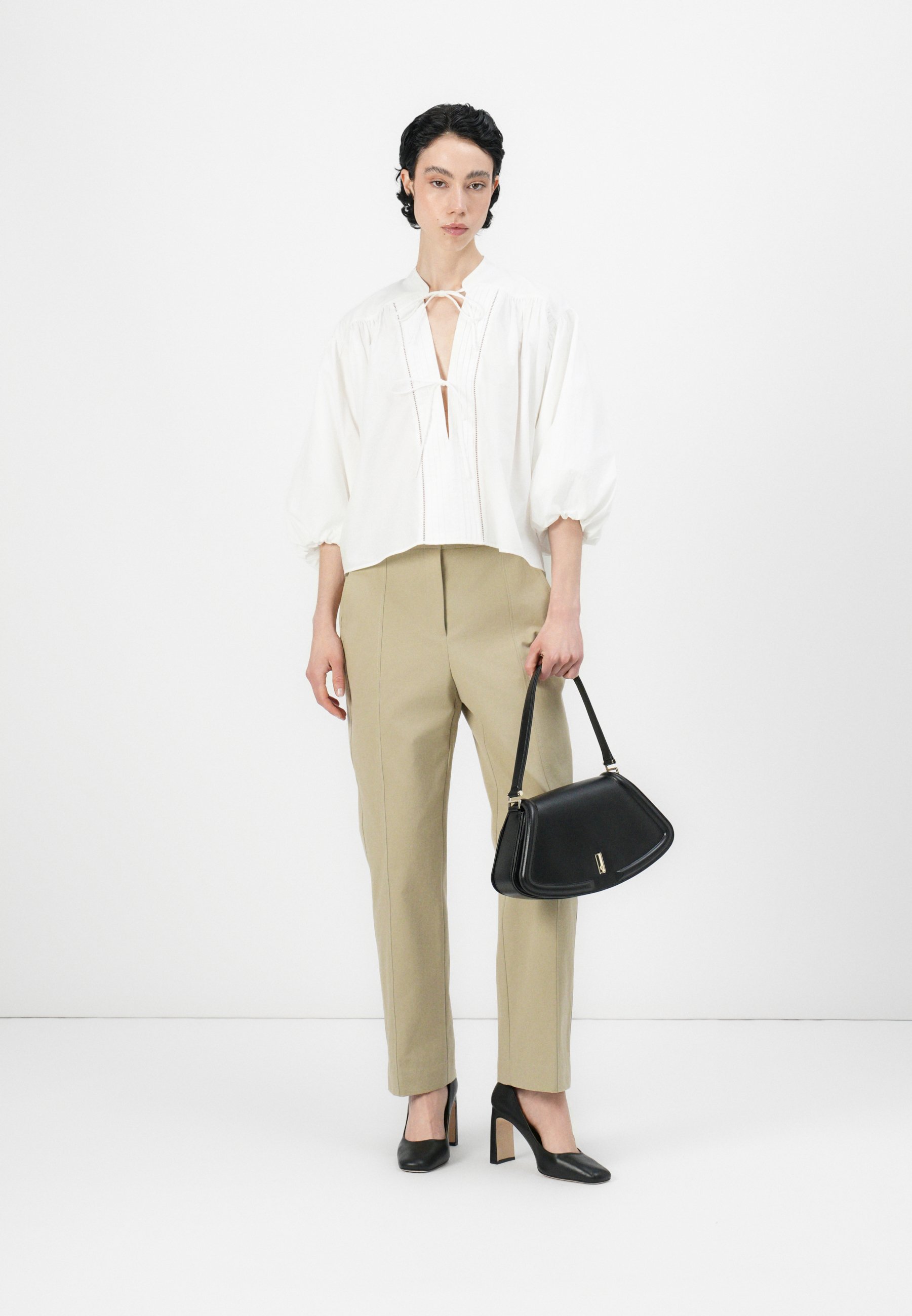 売れ筋商品|||ボス シャツ レディース トップス BALES - Blouse - white BOSS BALES - Blouse - white - Zalando.co.uk