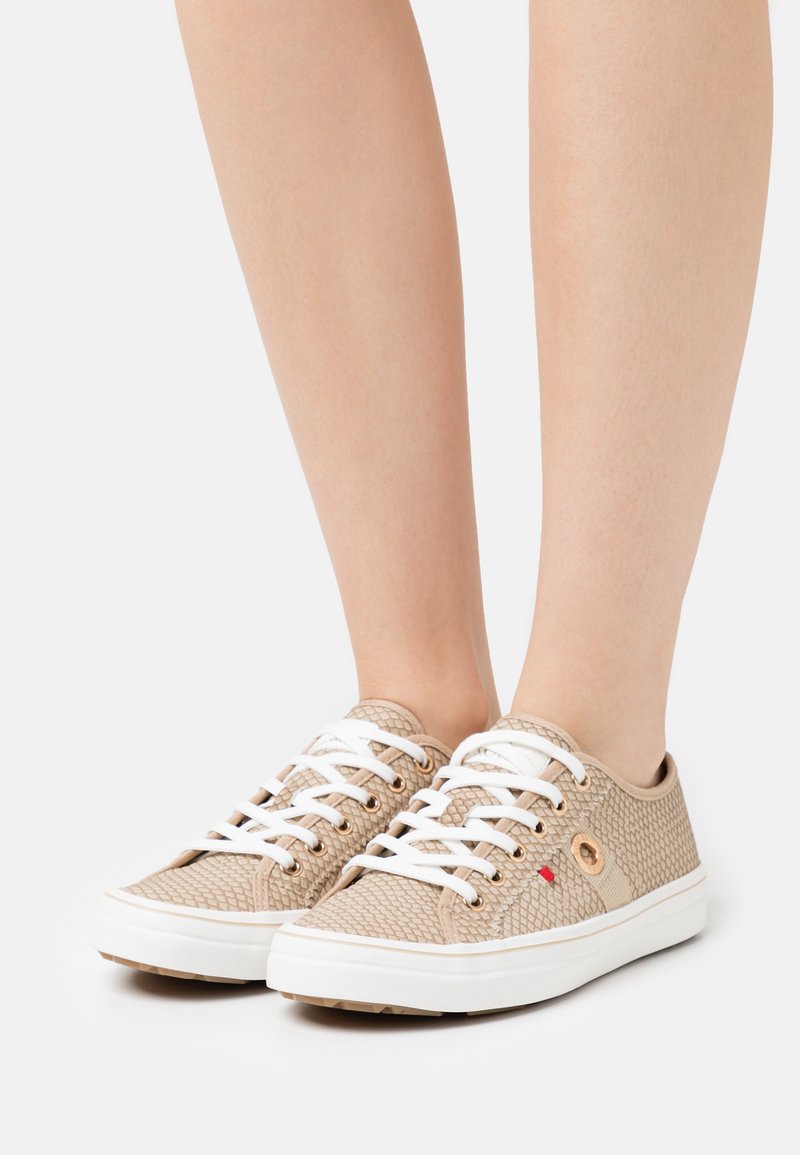 s.Oliver LACE UP - Trainers - taupe