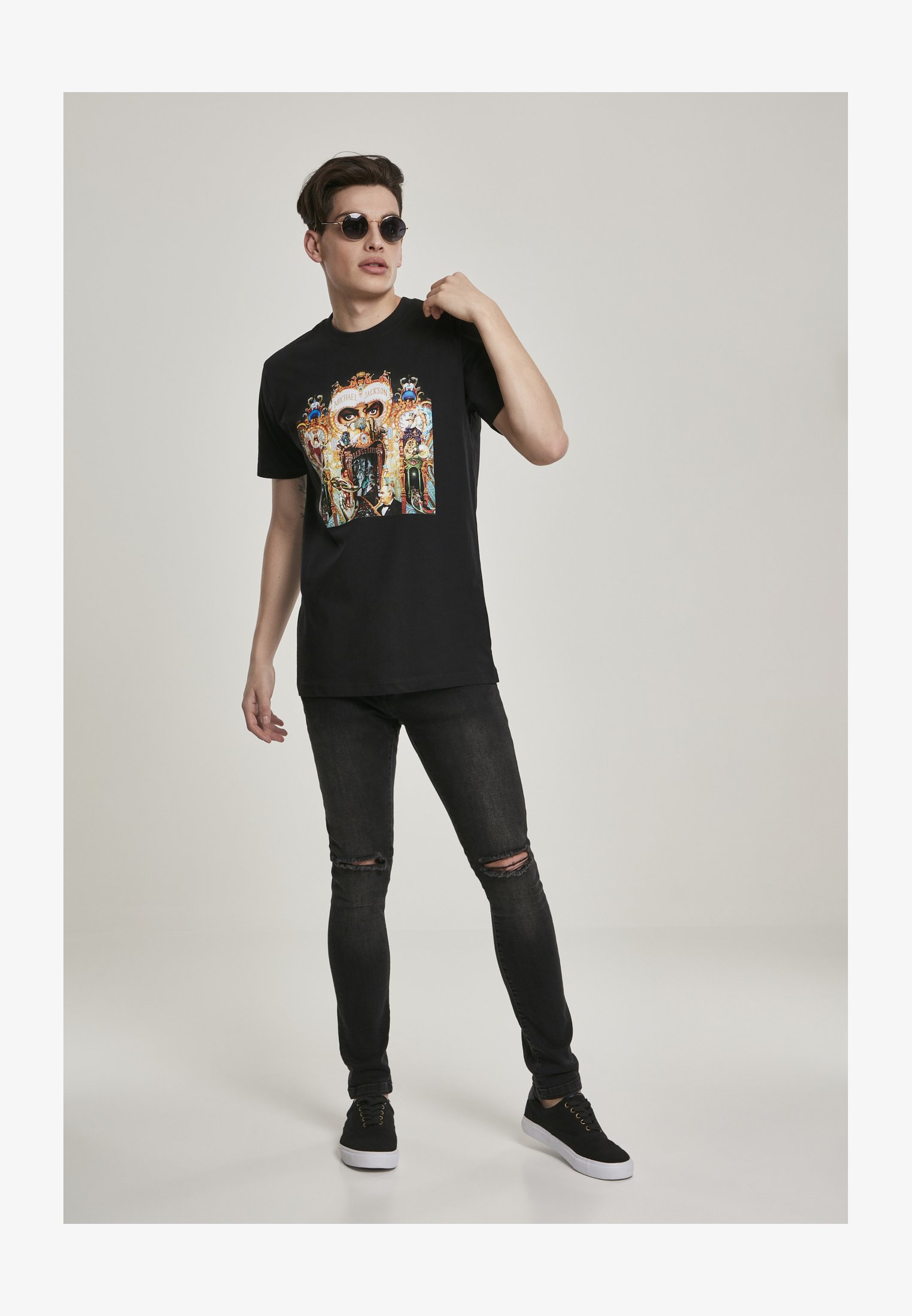Rock Off Maglietta Ufficiale Michael Jackson Dangerous – Unisex – 100% Cotone – Taglia Small
