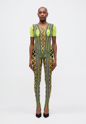 SHIBARI HARNESS - Jumpsuit - sage/absinthe