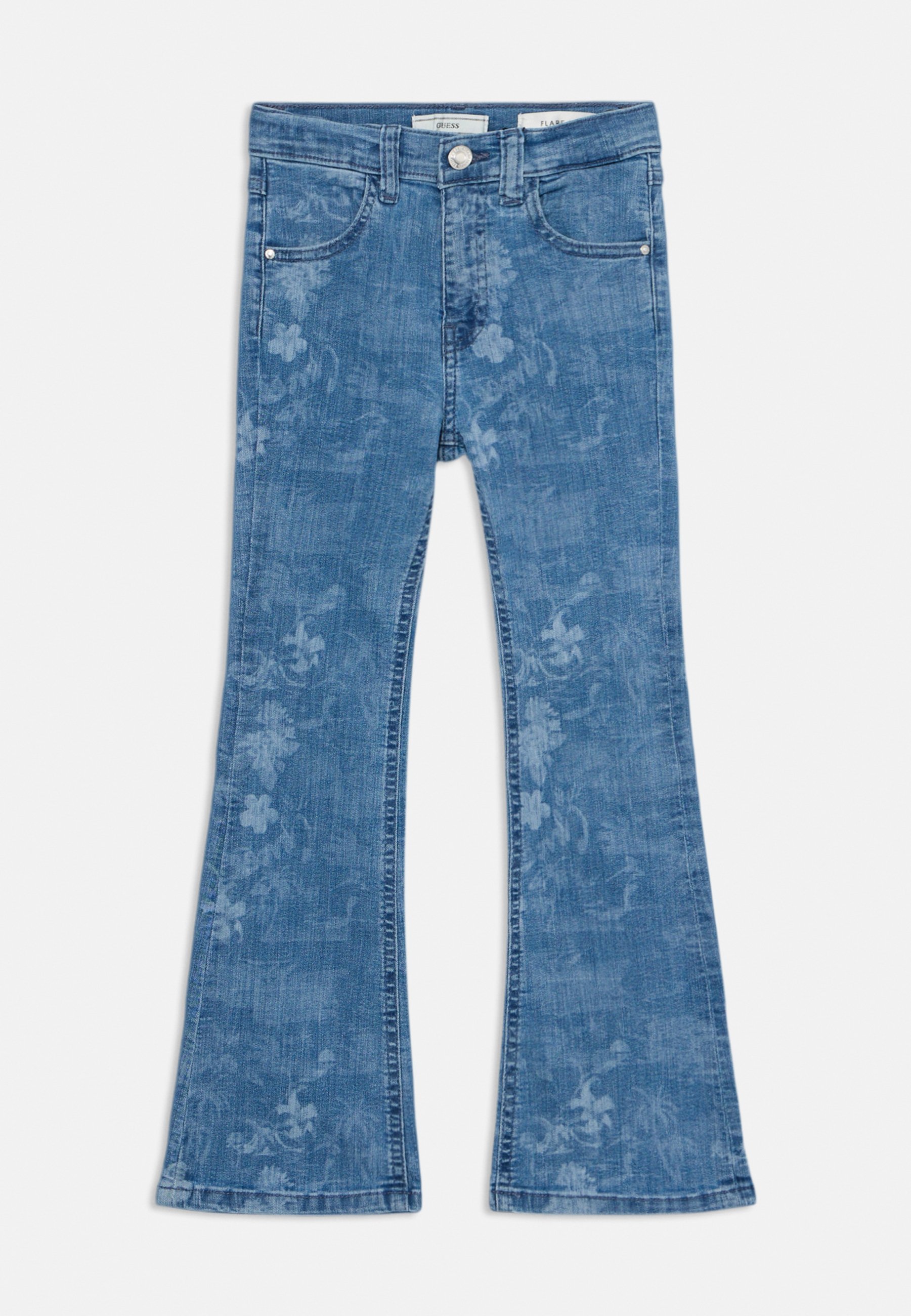 Guess JUNIOR FLARE PANTS Flared Jeans indigo/dark blue