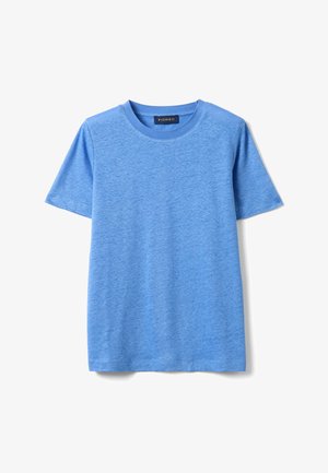 PIOMBO, REGULAR-FIT SHORT-SLEEVE T-SHIRT - T-shirt basic - light blue