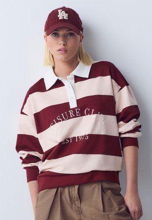 Next, Felpa - pink burgundy