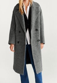 Mango Klasický kabát - grey
