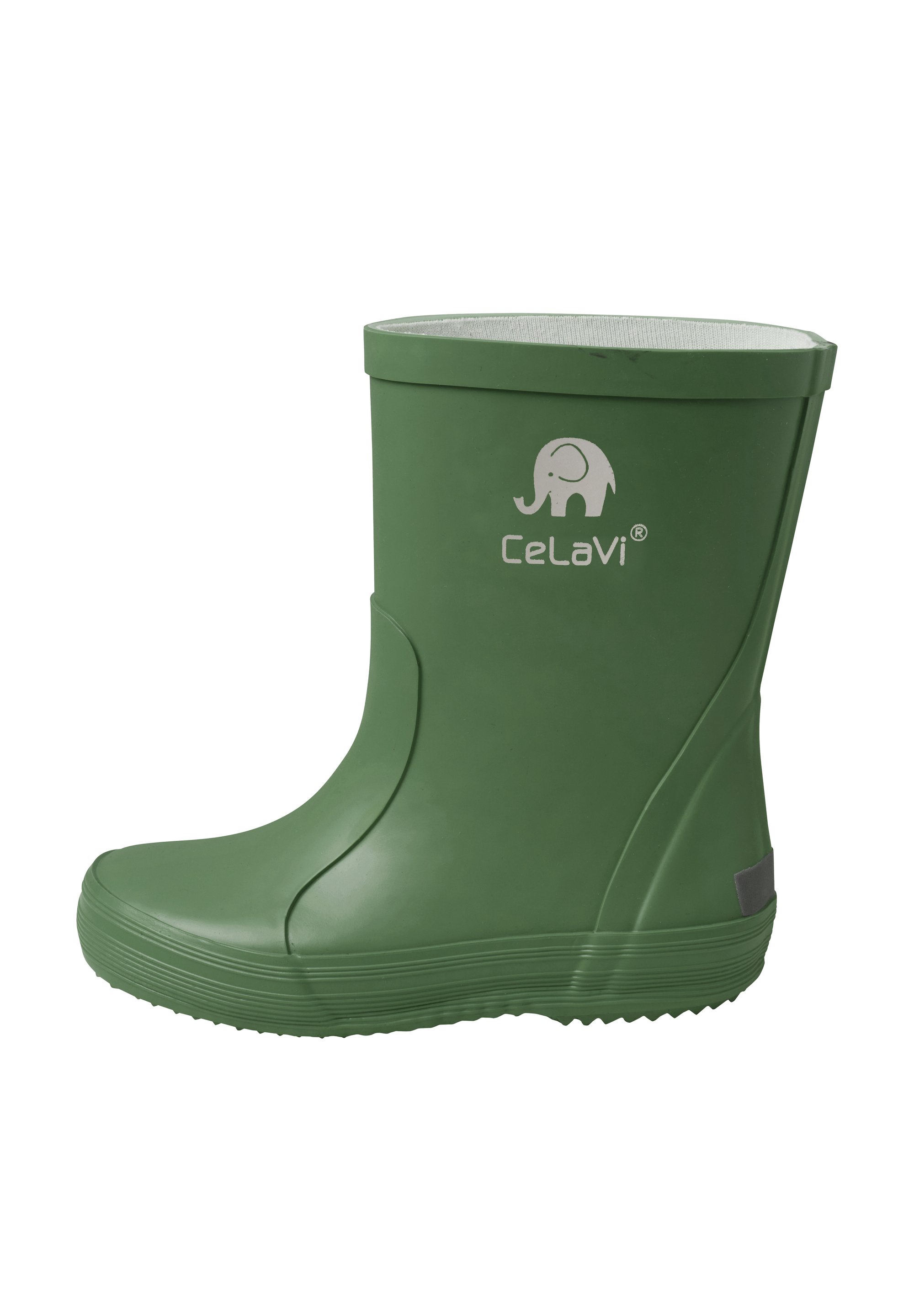 Bottes De Pluie Enfant CeLaVi – 100% Caoutchouc Naturel – Étanches Colonne 5000 Mm – Gris/Noir – Bandes Réfléchissantes