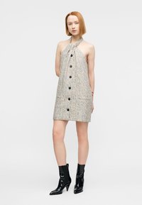 Iro ELARA - Φόρεμα ημέρας - beige/white/black