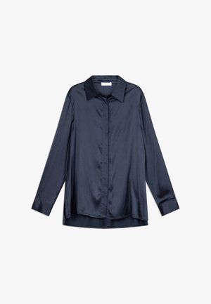 NAULOVER, WOMEN - Blúzka so zapínaním na gombíky - navy blue