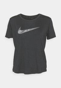 Nike Performance Bluză sport - black/(cool grey)