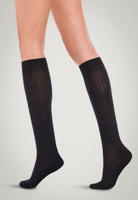 Wolford LUXURY - Calzettoni - black