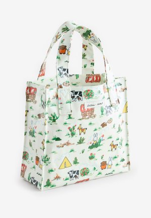 SMALL BOOK - Handbag - ecru rodeo