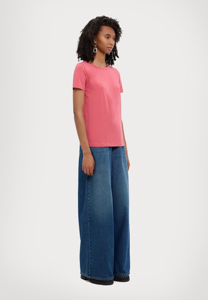 Weekend Max Mara Basic T-shirt - rosa scuro