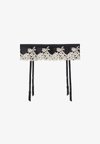 PRETTY FLOWERS - Liguero - black ivory
