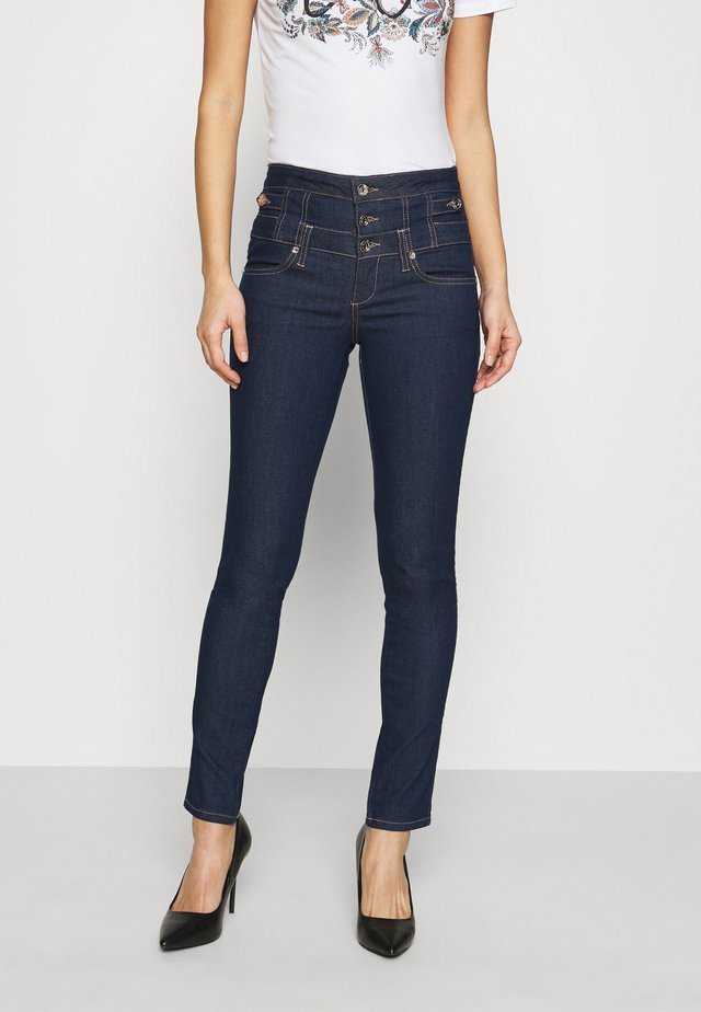 RAMPY - Slim fit -farkut - dark-blue denim