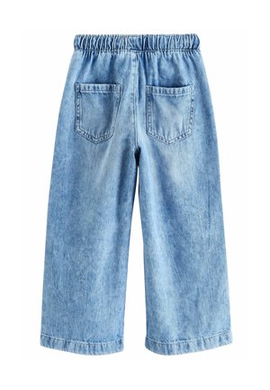 Next REGULAR FIT WIDE  - Kavbojke na trapez - mid blue denim